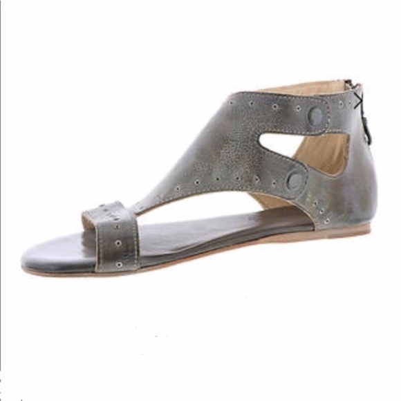 NEW Bed Stu Soto G  Flat Sandal, Taupe Mason - Picture 2 of 6